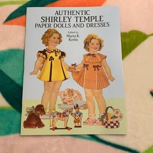 Authentic Shirley Temple paper dolls and dresses!